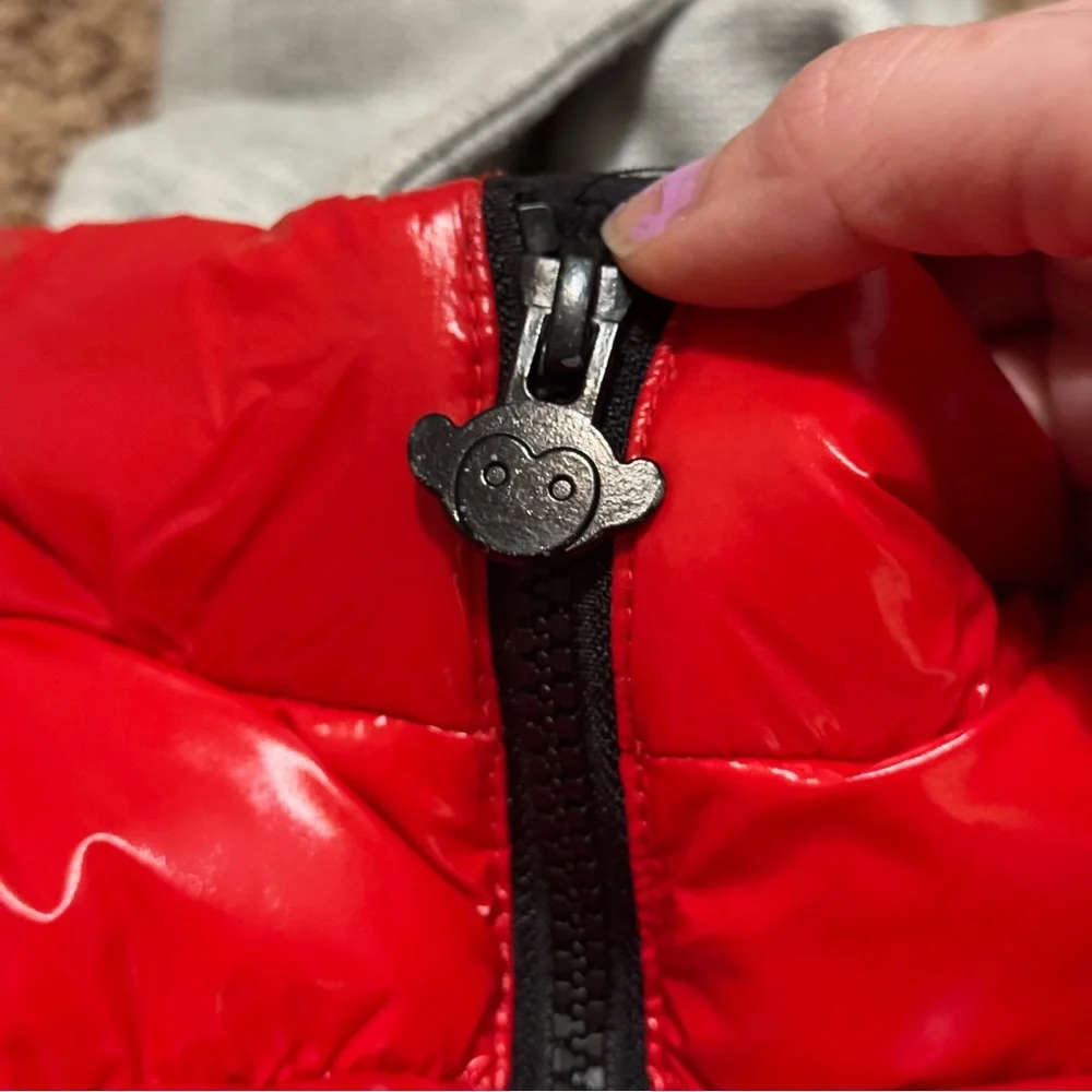 Appaman Kids Nylon Slick Hooded Puffer Vest - Picture 4 of 5